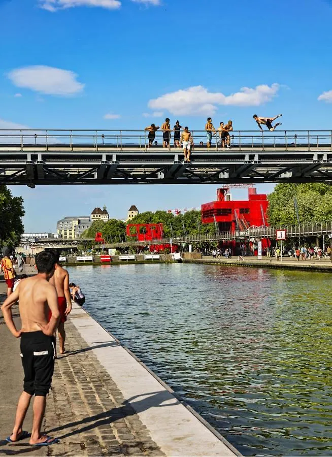 Apartment Cosy Spacieux Appartement Balcon - Ourcq Paris 19