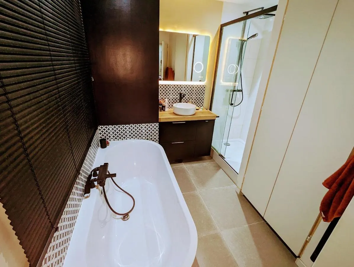 Cosy Spacieux Appartement Balcon - Ourcq Paris 19